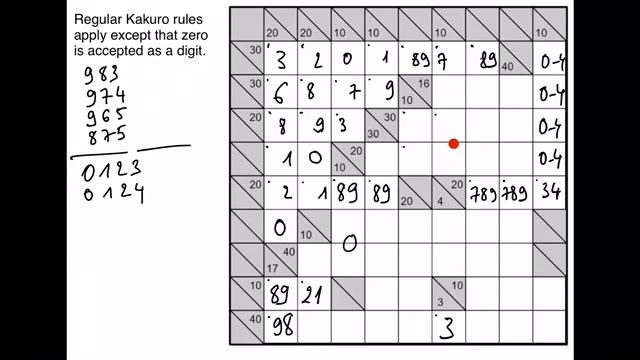 [Eng] Zero Kakuro, by Puzzle Maestro (Kakuro Series 8) смотреть онлайн
