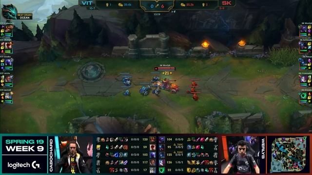 Vitality vs SK Gaming | S9 LEC Spring 2019 Week 9 Day 2 | VIT vs SK W9D2 смотреть онлайн