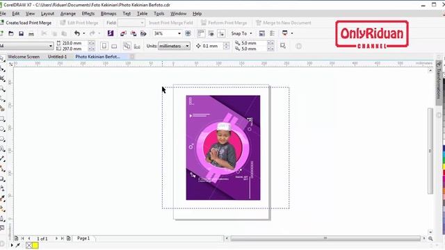 Tips Export File CDR ke JPEG Warna Desain Tetap Sama - Tutorial Coreldraw смотреть онлайн