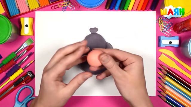 Лепим из пластилина крота /«ШАЯН пластилин» смотреть онлайн