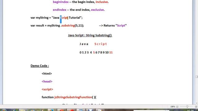 TAMIL STRINGS SUBSTRING METHOD IN JAVASCRIPT DEMO смотреть онлайн