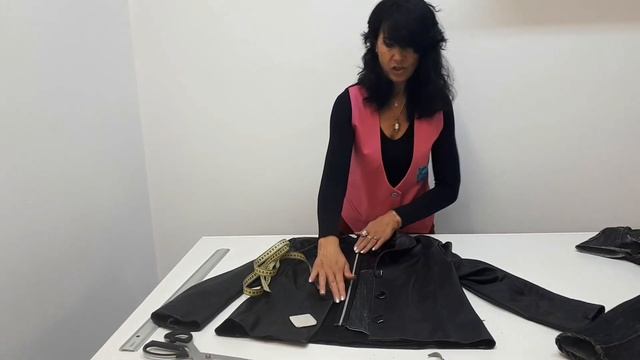 Как расширить кожаную куртку #italia#stilista#Atelier.Natalia#шить#курсышитья#шьемвместе#europa