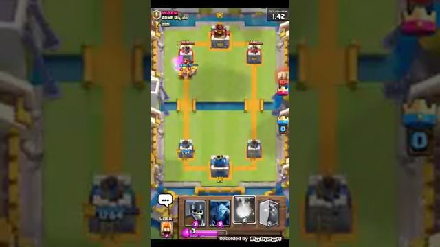 Онлайн атаки!Учимся играть тактикой:ЛАВА+ШАХТЕР!/Clash Royale смотреть онлайн
