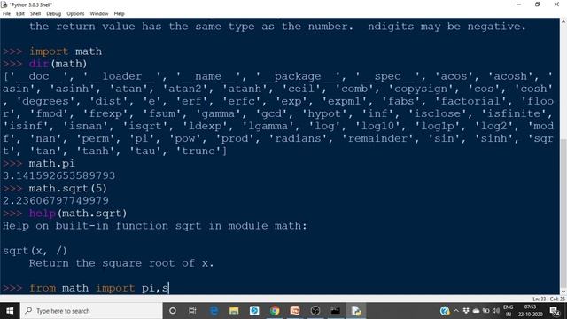 Python for Machine Learning - 6 - Functions and Modules смотреть онлайн