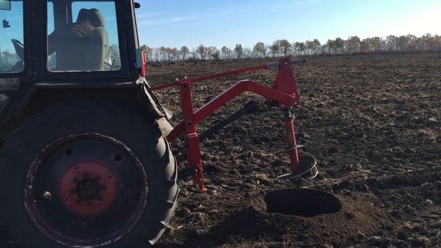 Бурение ям для грецкого ореха. wirax бур смотреть онлайн