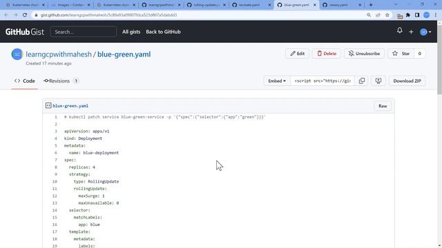 Rolling Update, Recreate, Blue/ Green, Canary, A/B Testing Deployment Strategies in GKE #PCA #DevOp смотреть онлайн