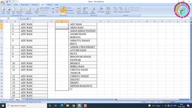 how to filter unique value in excel, Count unique values and text смотреть онлайн