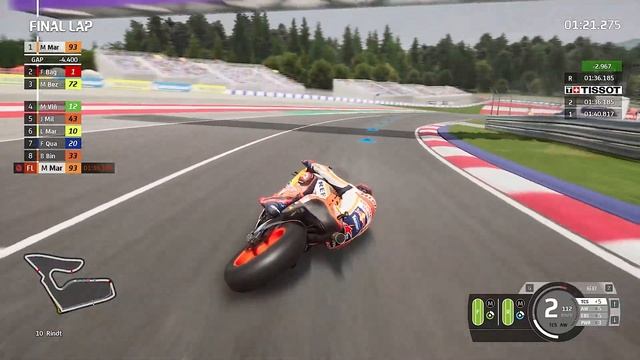 MotoGP 23 Marc Marquez Repsol Honda RC213V | Ultra High Graphics Gameplay (4K HDR 60FPS)