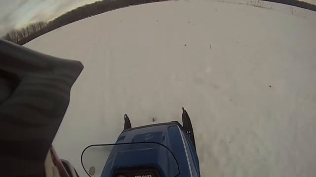 Yamaha Bravo and Bombardier Elan went for a ride смотреть онлайн