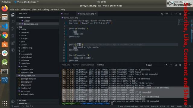 Laravel Envoy Crash Course| Deploy Laravel Project | Zero Downtime Laravel Deployment смотреть онлайн