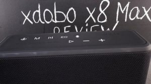 Xdobo X8 MAX Bluetooth Speaker Review [TEST]