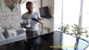 Новая жизнь старого советского стола с помощью эпоксидной смолы Metally epoxy от Meline products. Ч