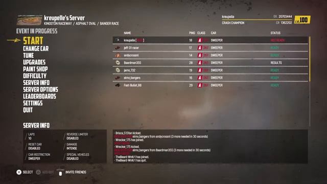 Wreckfest banger racing unlimited bangers смотреть онлайн