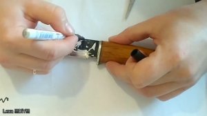 Рисунок на Ноже/Травление Рисунка Своими Руками/