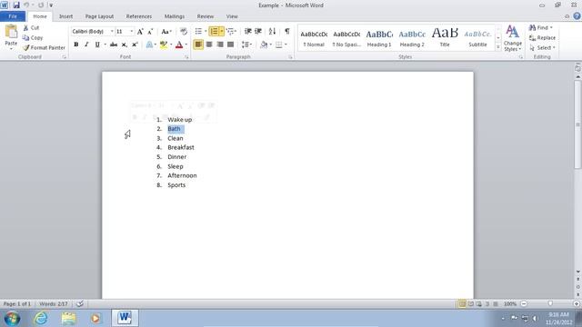 How to delete lines in Word смотреть онлайн