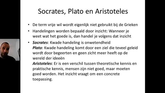 Inleiding Vrije Wil