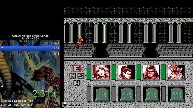 AD&D: Heroes of the Lance Speedrun - 4:57 смотреть онлайн