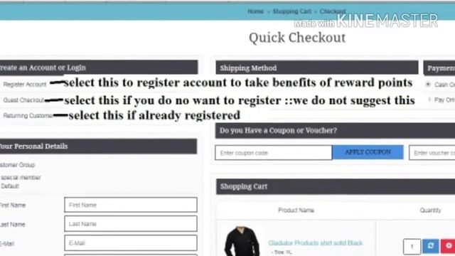 STEP BY STEP PROCESS OF SINGLE PRODUCT ORDERING AT WWW.SHOPGLAD.IN смотреть онлайн