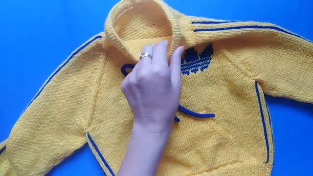 Спортивный костюм спицами на 1,5-2 года. Краткое описание.