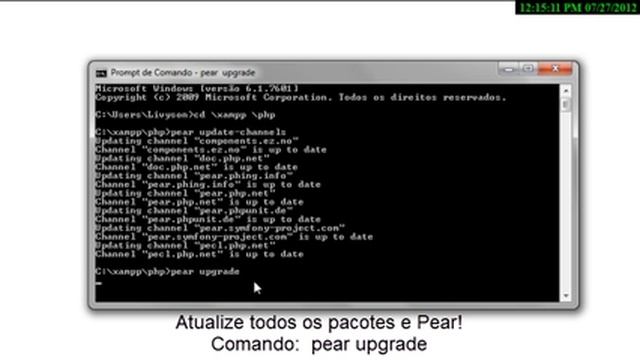 Instalação PHPUnit no Windows pelo Xampp смотреть онлайн