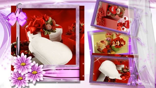 День святого Валентина. Поздравление любимой смотреть онлайн