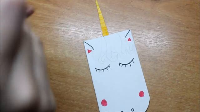 DIY ДЕЛАЮ БЛОКНОТ В ВИДЕ ЕДИНОРОГА/////// смотреть онлайн