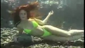 В водоеме на дне