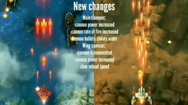 Sky Force 2014 & Sky Force Reloaded Comparison