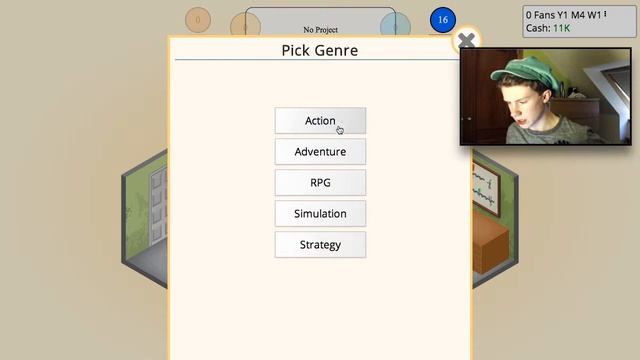 GREEN HAT GAMES | Game Dev Tycoon #1 смотреть онлайн