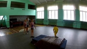 Как научиться подъем разгибом с головы?  упражнение 1 стойка на голове силой _ мостик
