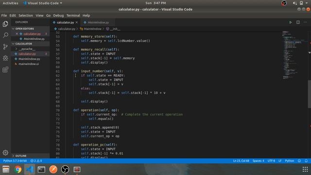 PyQT5 Tutorial - GUI Calculator Application Using QT Designer смотреть онлайн