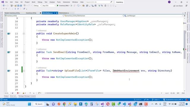 How to use IWebHostEnvironment in Class Library Project | ASP.NET CORE смотреть онлайн