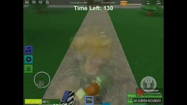 Поднимаем лвл до 100 Zombie Rush, Roblox смотреть онлайн