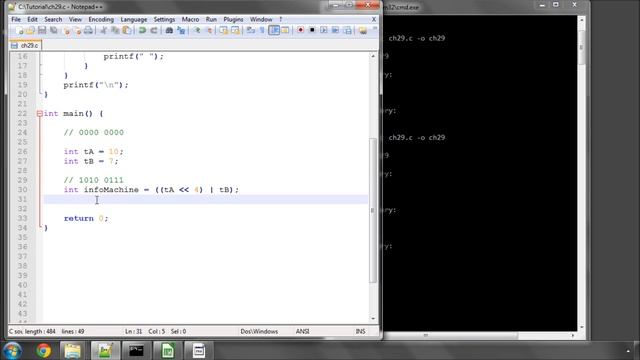 Beginning C Programming - Part 29 - Bitwise Operators (5) Bit shifting смотреть онлайн