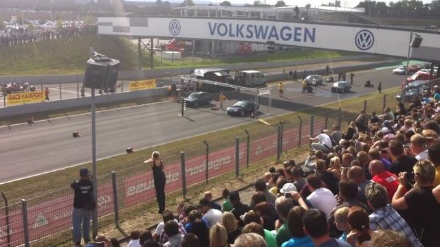 Golf 2 VR6 Turbo Materialmord vs Toyota Supra Sport1 Trackday 2012 смотреть онлайн