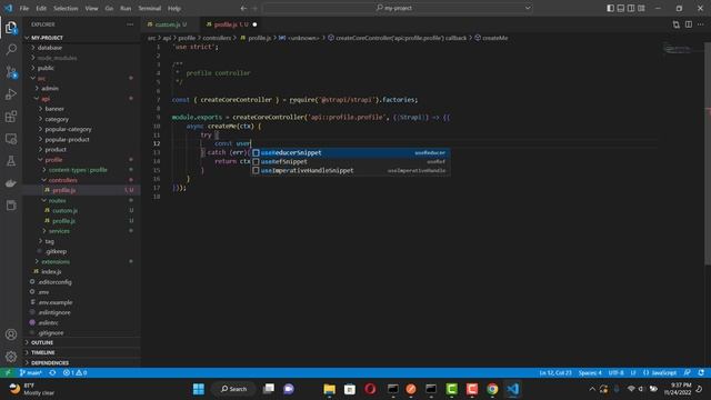 Flutter E-commerce App With REST API - Part 17 - JWT Authentication - Strapi 4 Custom User Profile смотреть онлайн