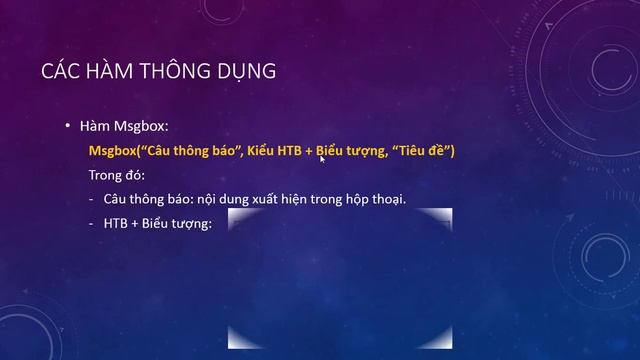 Lập trình VBA trong Access_Inputbox và Msgbox. смотреть онлайн