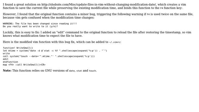 Preserve modified time stamp after edit (8 Solutions!!) смотреть онлайн