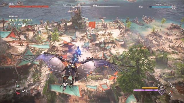 Horizon Forbidden West: Burning Shores Go to Fleets End Part 4 PS5 - Guide Walk Through смотреть онлайн