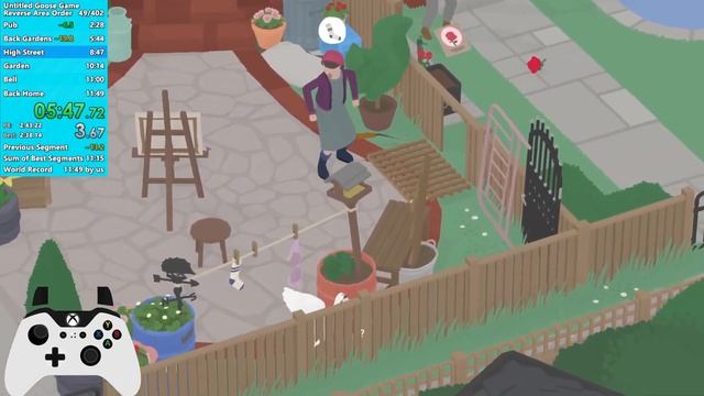 [WR] Untitled Goose Game Speedrun [Reverse Area Order] - 11:29 смотреть онлайн
