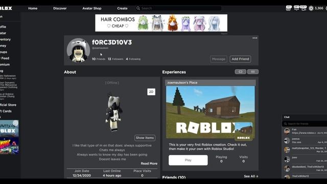 Roblox EMO Profiles 2 ? смотреть онлайн