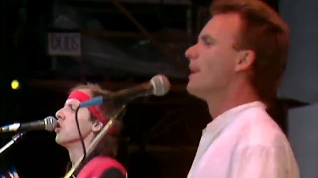Dire Straits _ Sting - Money For Nothing (Live Aid 1985) смотреть онлайн