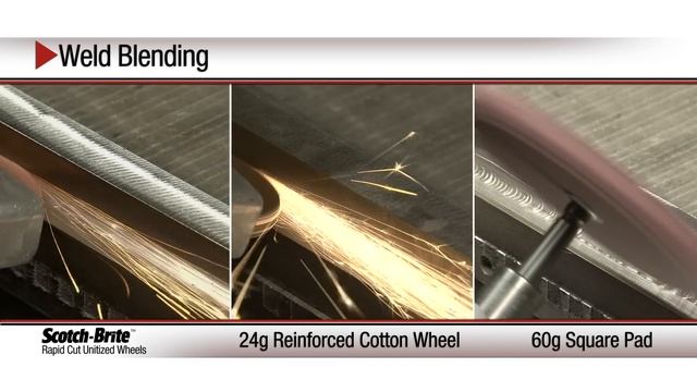3M Scotch-Brite™Unitized Wheels смотреть онлайн