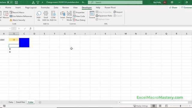 Excel VBA: The Magic of the Worksheet Change Event смотреть онлайн