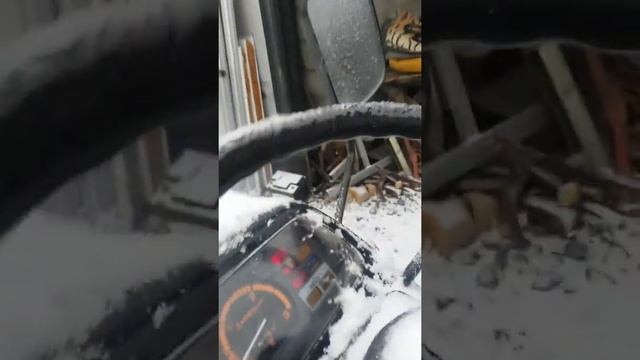 Хонда тх20 запуск двигателя на морозе