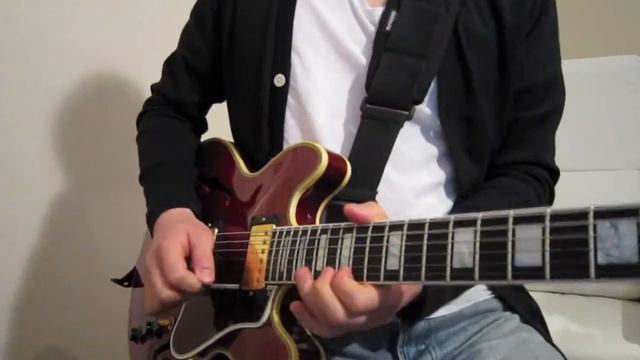 16Bar Blues Improvisation/ play along track / Gibson cs es/ blues guitar / jam track смотреть онлайн