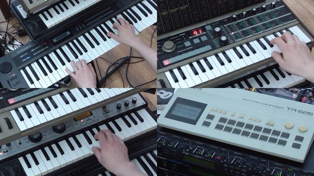 Blinding lights (Cover) - (Roland TR626, Juno2, MicroKorg, K2) смотреть онлайн