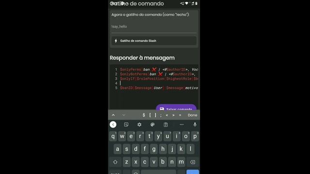 Como criar comando de ban em slash commands - Bot Designer for Discord смотреть онлайн
