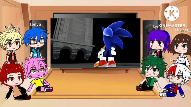 BNHA react to music sonic , sonic genretions (5) смотреть онлайн