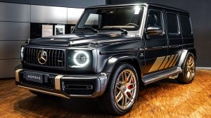 Mercedes AMG G63 Grand Edition 2024 года — обзор интерьера и экстерьера.